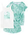 Turquoise/White