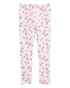 Kid Heart-Print Stretch Leggings , image 2 of 4 slides