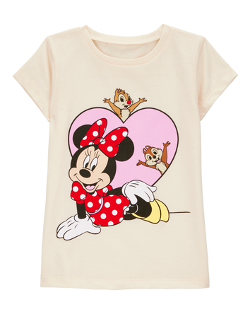 Toddler Disney© Minnie Mouse Short-Sleeve Graphic Tee - Ivory, 
