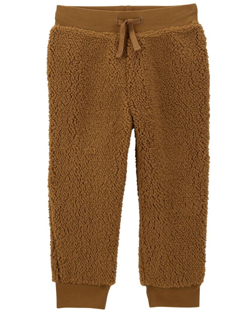 Toddler Pull-On Sherpa Pants, image 1 of 4 slides