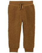 Toddler Pull-On Sherpa Pants, image 1 of 4 slides