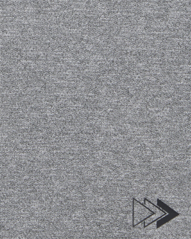 Kid Active Muscle Tank - Grey, image 2 of 3 slides