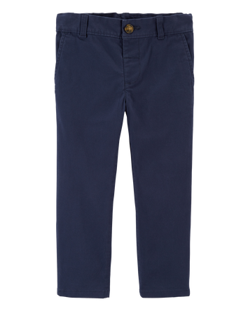 Toddler Flat-Front Pants, 