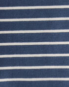 Baby Organic Cotton Pajamas Set in Stripes, image 3 of 4 slides