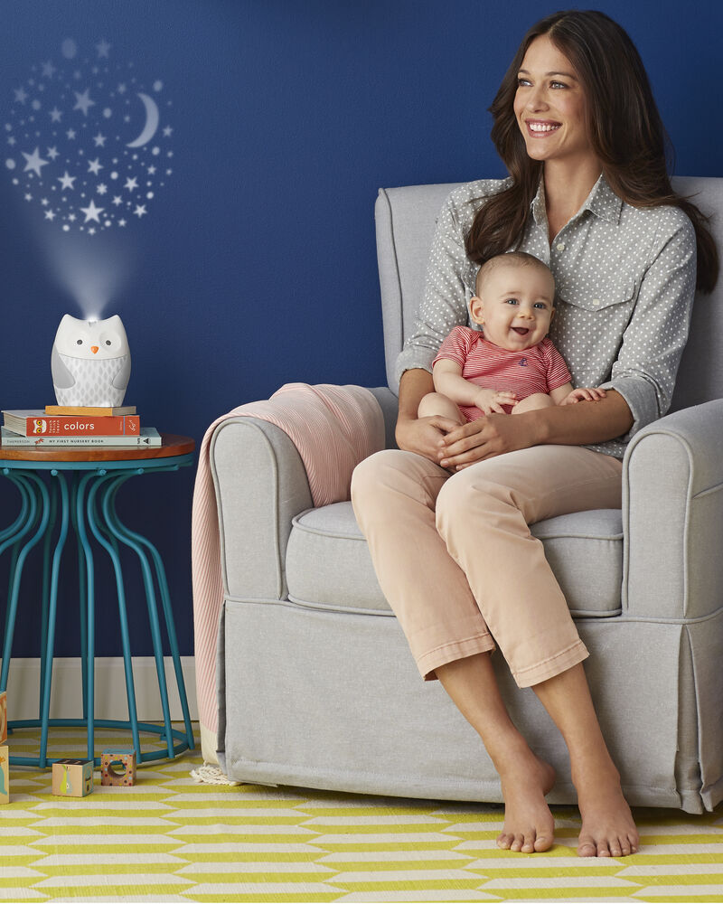 Baby Moonlight & Melodies Nightlight Sound Machine Owl, image 9 of 10 slides