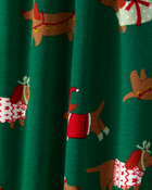 Baby 1-Piece Christmas Dog PurelySoft Footie Pajamas, image 2 of 5 slides