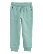 Baby Fleece Drawstring Joggers, image 1 of 4 slides