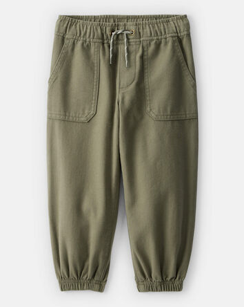 Toddler Boy Herringbone Fashion Pants - Green, 