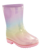Toddler Rainbow Rain Boots, image 1 of 7 slides