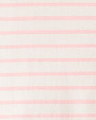 Toddler Girl Striped Long-Sleeve Top - Pink, image 2 of 3 slides