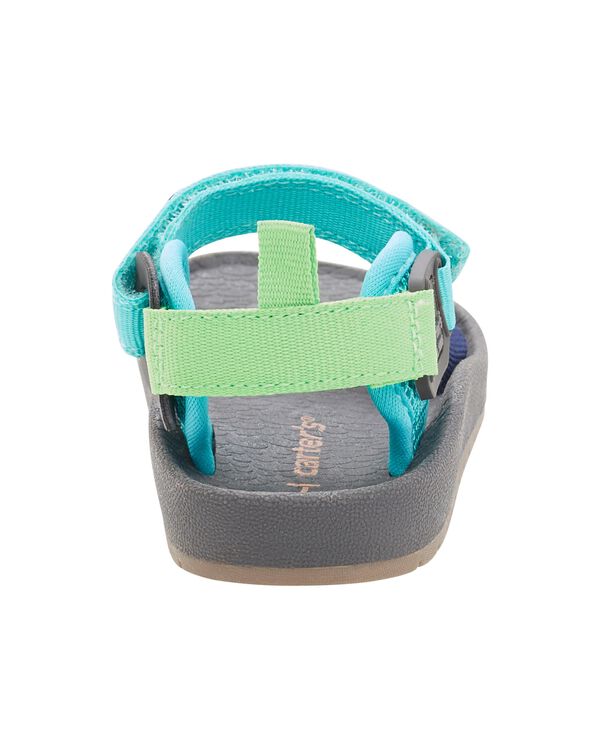 Blue Kid Strappy Sandals | carters.com