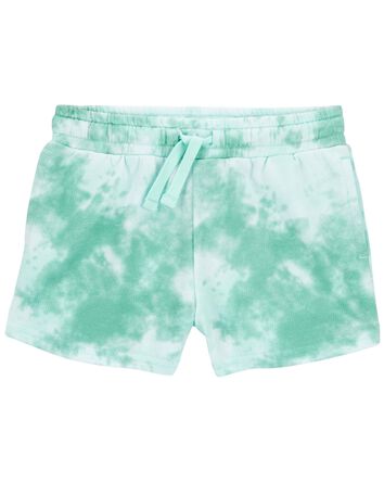 Toddler Tie-Dye Pull-On French Terry Shorts, 