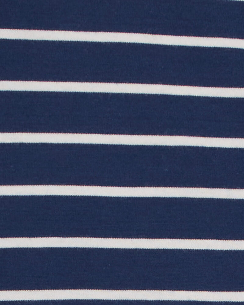 Toddler Striped Peplum Top, image 2 of 3 slides