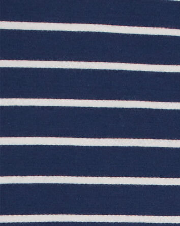 Toddler Striped Peplum Top, 