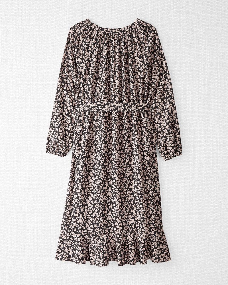 Wildflower Fawn Adult Women's Maternity Floral ButtonFront Relaxed Fit