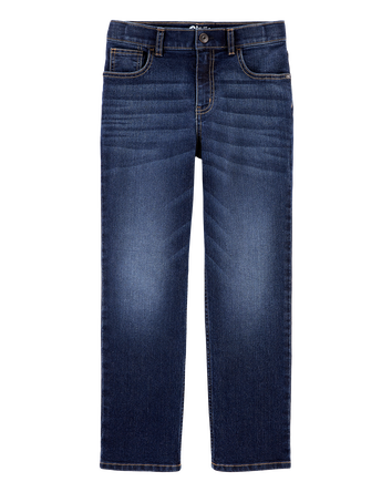 Kid Dark Wash Relaxed-Fit Classic Jeans, 