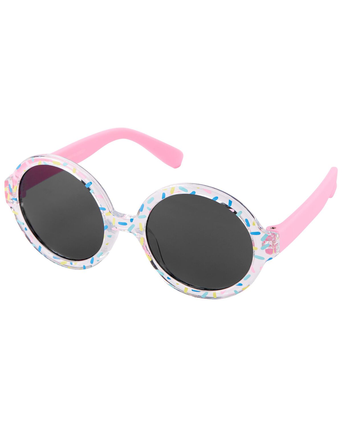 Multi Baby Confetti Round Sunglasses