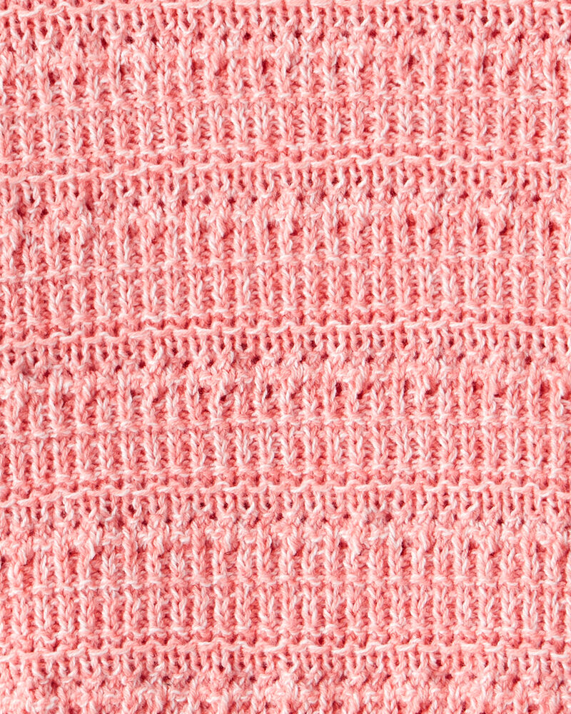 Baby Girl Long-Sleeve Sweater - Pink, image 2 of 3 slides