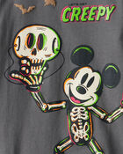 Toddler Disney© Mickey Mouse Halloween short-Sleeve Graphic Tee - Grey, image 3 of 4 slides