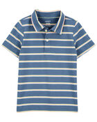 Baby Striped Jersey Polo, image 1 of 2 slides