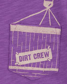 Baby Construction Pocket Graphic Tee, image 3 of 4 slides