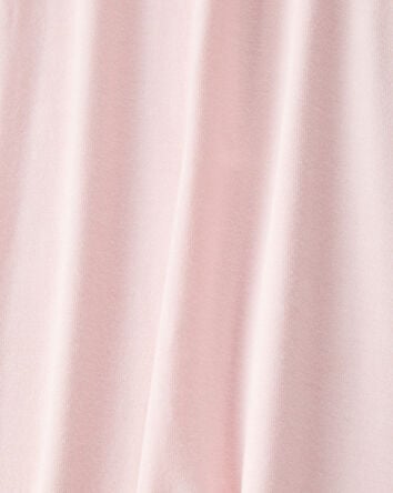 Baby Girl Solid 2-Way Zip PurelySoft Sleep & Play Pajamas - Light Pink, 