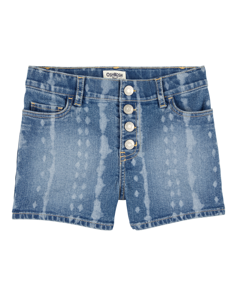 Kid Iconic Denim Short - Blue Ozone Wash, image 1 of 5 slides
