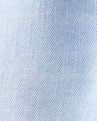 Baby Boy Mid-Rise Denim Cargo Joggers - Blue, image 4 of 5 slides
