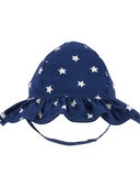 Navy - Baby 4th Of July Star Sun Hat