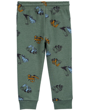 Toddler Construction Pull-On Joggers, 