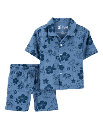 Toddler Disney© Lilo & Stitch 2-Piece Gauze Outfit Set, 