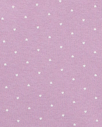 Baby 5-Pack Heart Polka Dot Short Sleeve Bodysuits, 