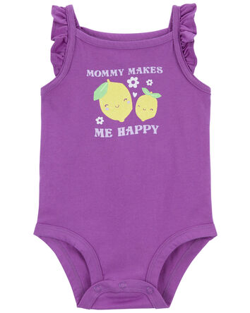 Baby 'Mommy' Sleeveless Bodysuit, 