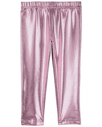 Toddler Metallic Leggings, 