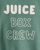 Toddler Boy Juice Box Crew Long-Sleeve Tee & Pant Set - Green, image 4 of 7 slides