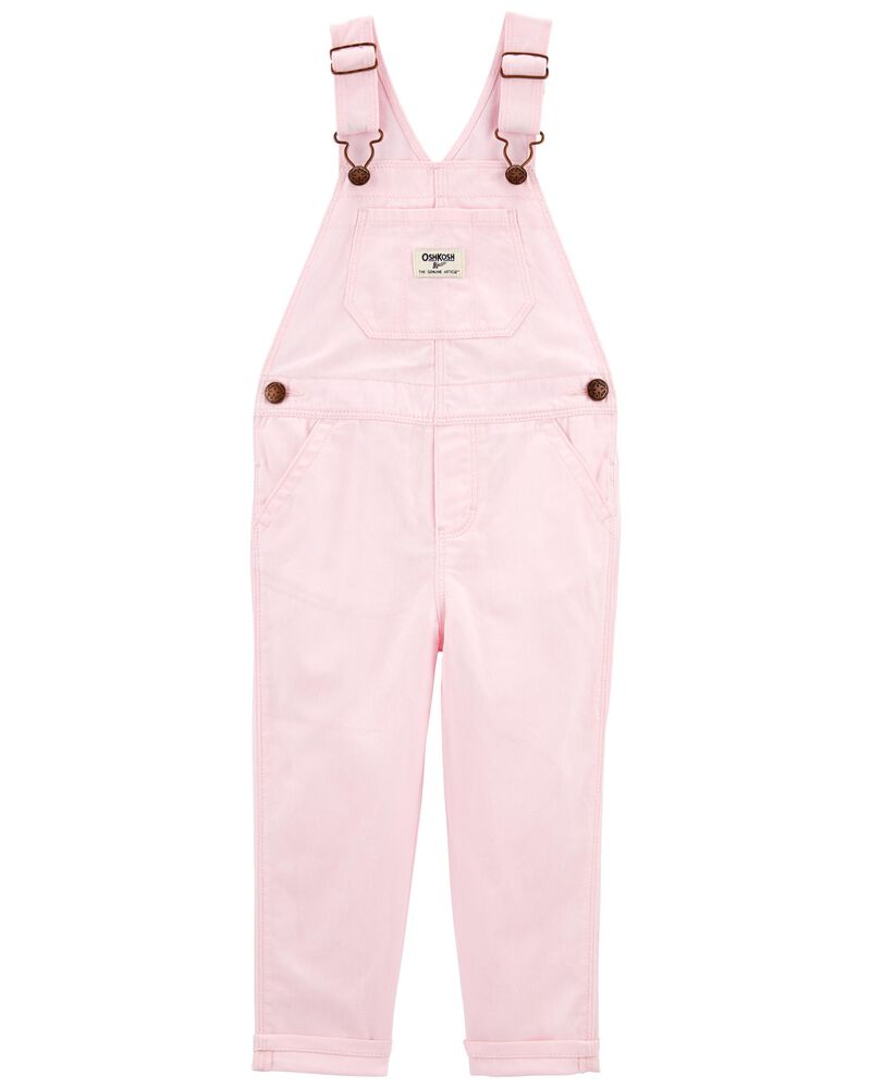 Toddler Twill Overalls, image 1 of 3 slides