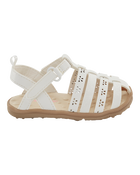 Baby Every Step® First Walker Fisherman Sandals - White, image 2 of 7 slides