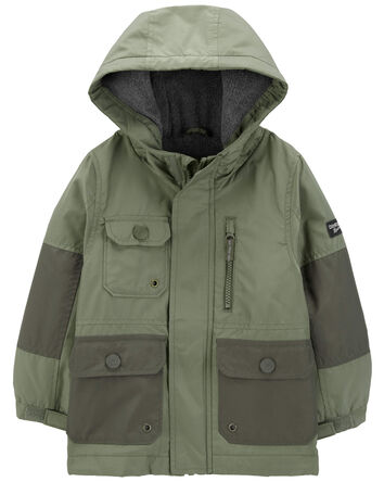 Toddler Fleece-Lined Midweight Utility Jacket
, 