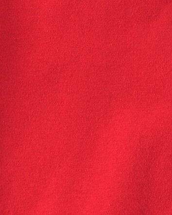Toddler Solid Short-Sleeve Pocket Tee - Red, 