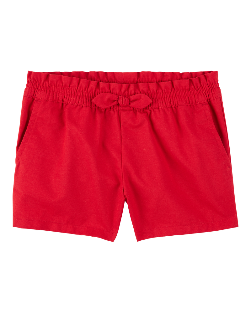 Toddler 2-Piece Sparkle & Shine 4th Of July Tee & Twill Bow Shorts Set - Navy/Red, image 5 of 9 slides