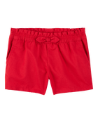 Toddler 2-Piece Sparkle & Shine 4th Of July Tee & Twill Bow Shorts Set - Navy/Red, image 5 of 9 slides