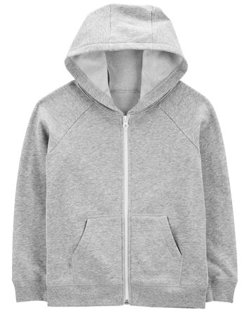 Zip-Up Fleece Hoodie, 