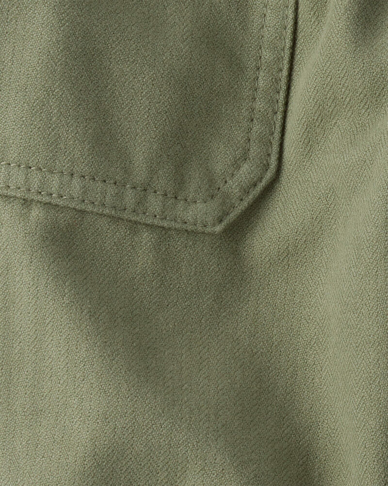 Baby Boy Herringbone Fashion Pants - Green, image 3 of 4 slides