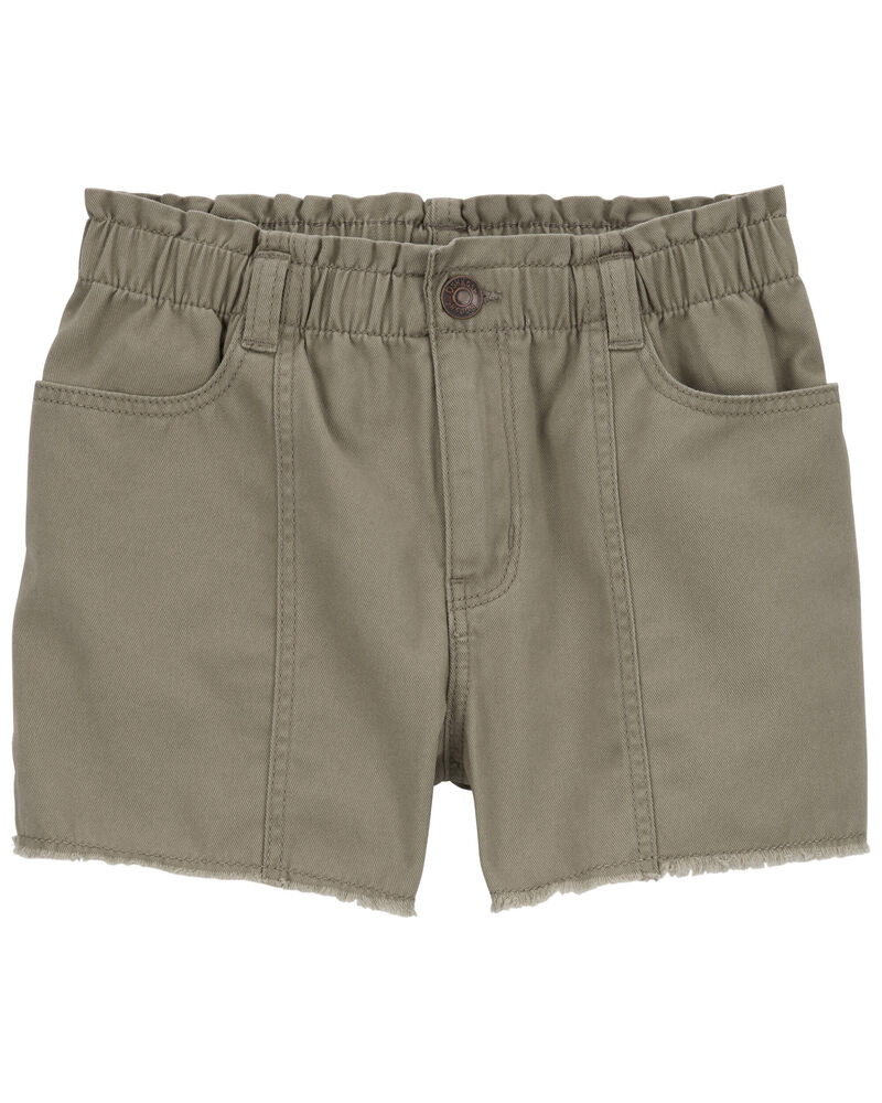 Kid PaperBag Twill Shorts, image 1 of 3 slides