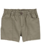 Kid PaperBag Twill Shorts, image 1 of 3 slides