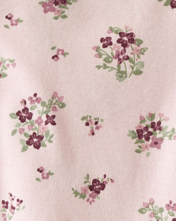 Baby Organic Cotton Pajamas Set in Wildberry Bouquet, 