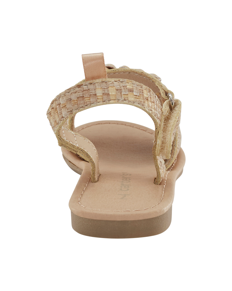 Toddler Casual Sandals - Tan, image 3 of 7 slides