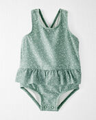 Baby Recycled Ruffle Swimsuit, image 1 of 5 slides