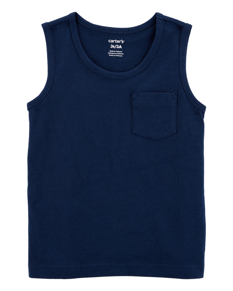 Toddler Pocket Tank, image 1 of 3 slides