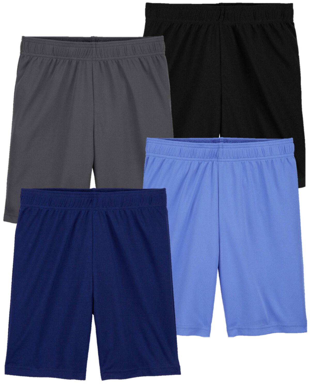 Multi Kid 4-Pack Athletic Mesh Shorts | carters.com